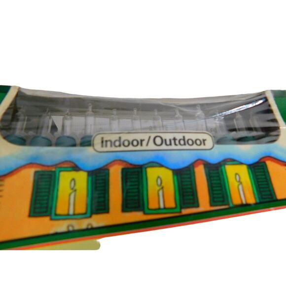 Vintage GE 100 Light String A Long Clear Bulbs Minature SET OF 2 - Picture 5 of 8